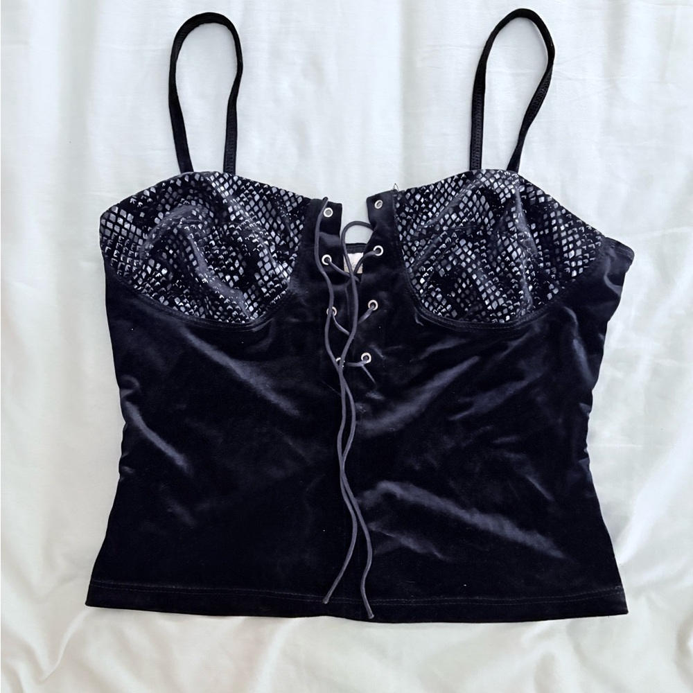 Y2K goth top